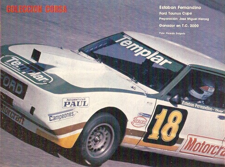 Un grande del TC 2000 el "Chango" Fernandino